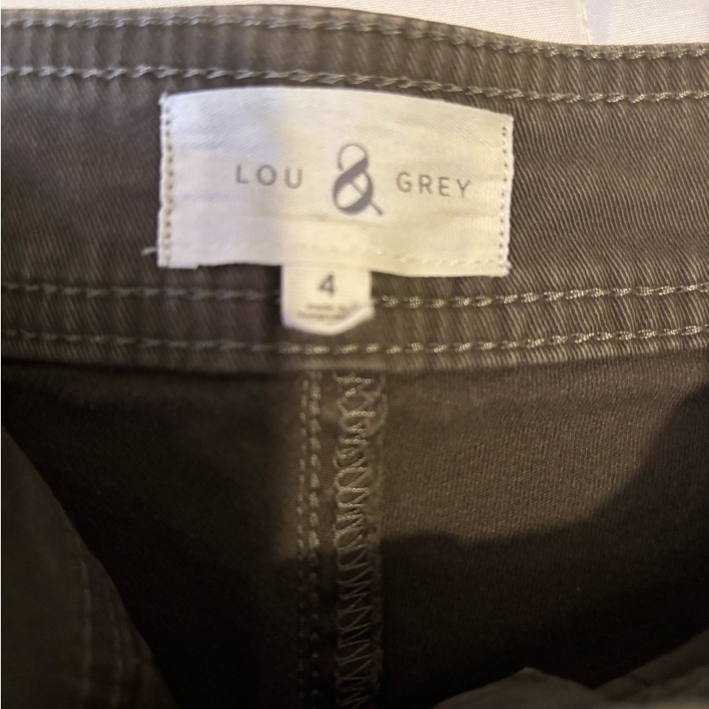 Lou & Grey Women's Cargo Pants in Olive - Picture 5 of 5